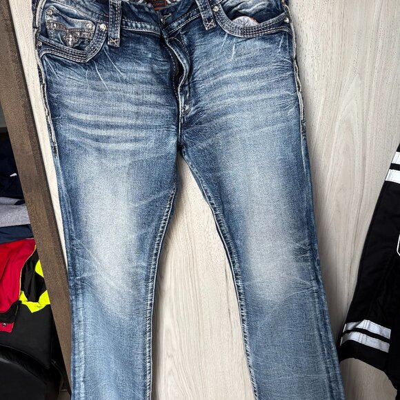 Rock Revival Yui Easy Bootcut Jeans - Picture 1 of 4